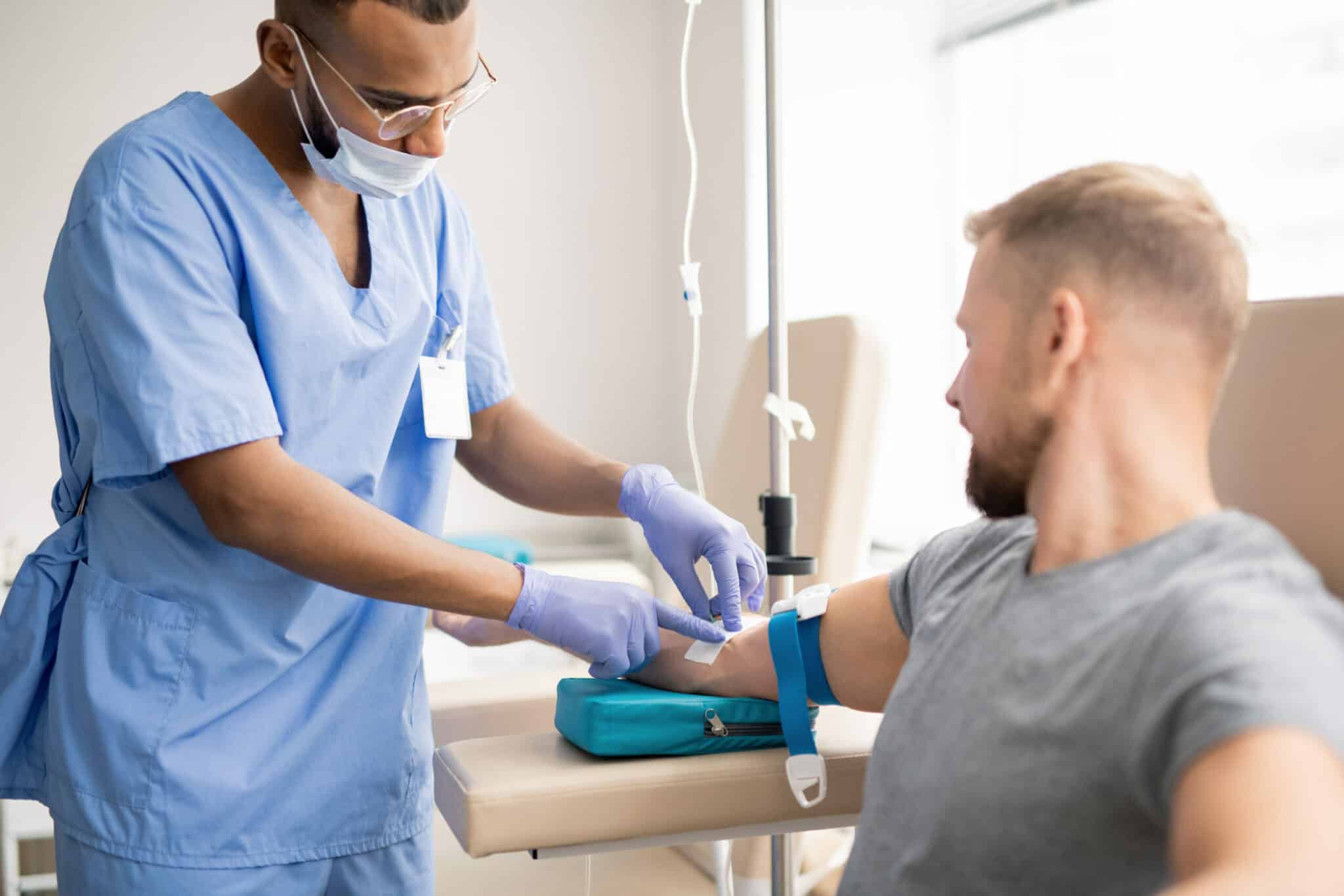 Arzt und Patient
